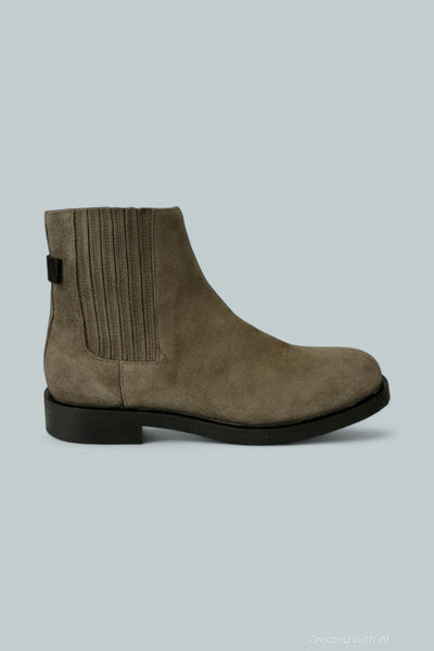 Men’s Bloom Chelsea Boots - Stone Grey - 10 - Boots