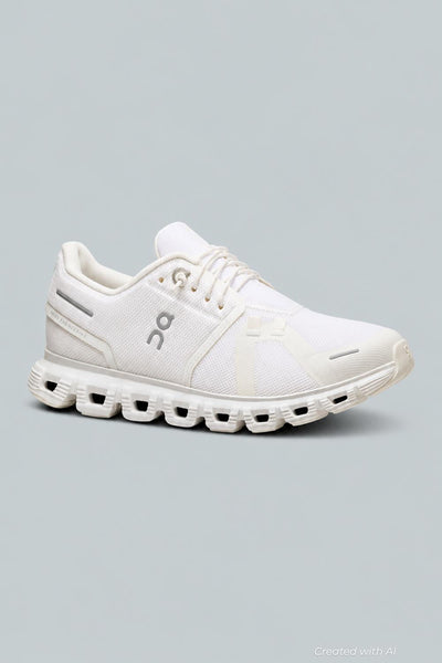 Men’s Cloud 6 - White - Sneaker