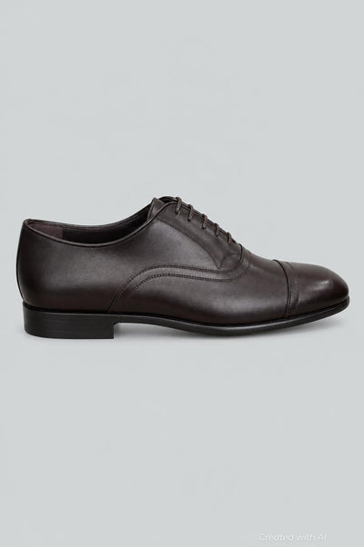 Men’s Cortez Leather Cap Toe Oxfords - Testa Di Moro - Oxford