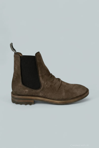 Men’s Freeman Chelsea Boot - Chocolate - 7.5 - Boots