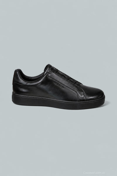 Men’s GrandPr Luxe Slip-On Sneakers - Black/Black - 10 - Sneaker