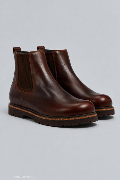 Men’s Highwood Pull On Chelsea Boots - Chocolate - 10 10.5US / 43EU - Boots