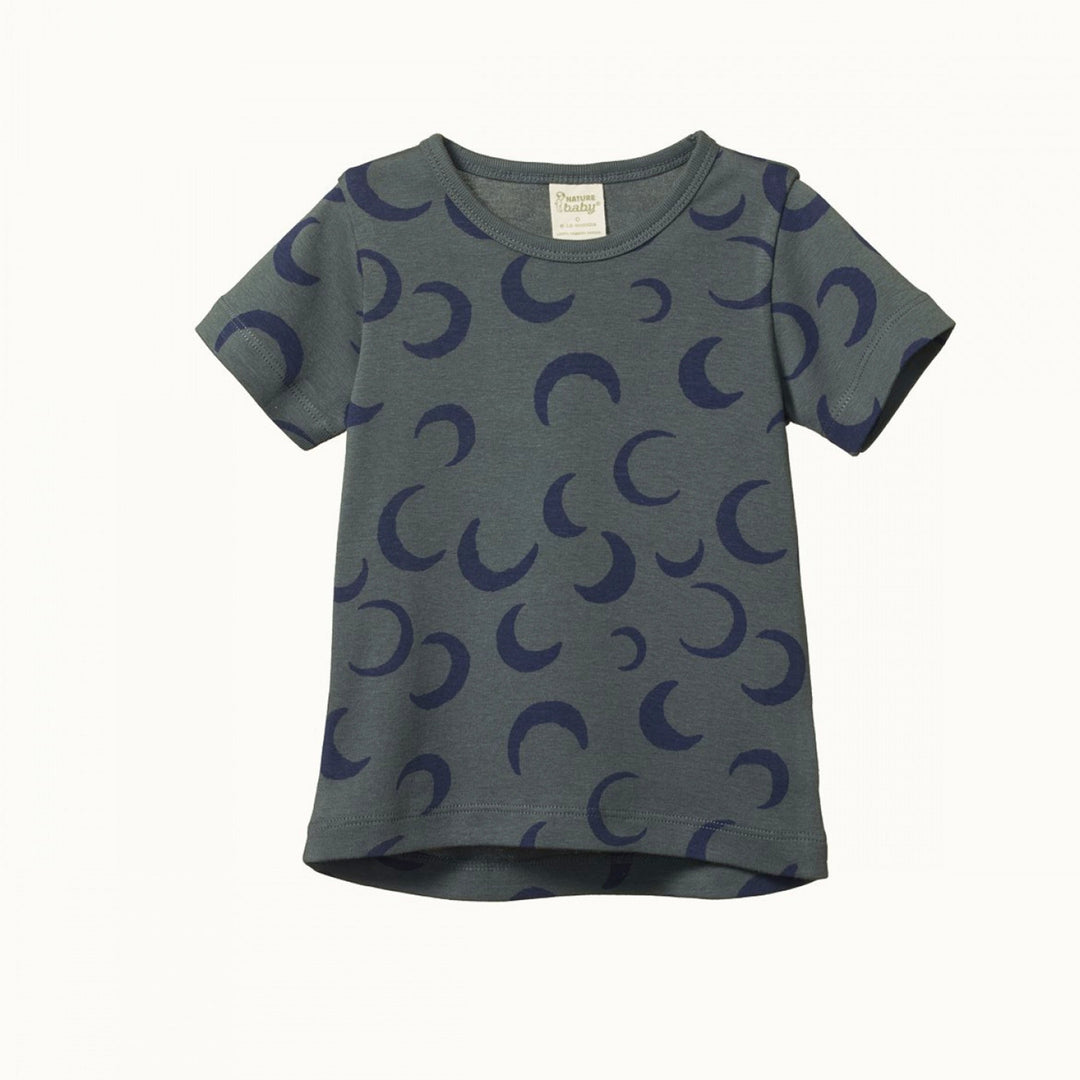 River Tee - Crescent Moon Valley Blue Print