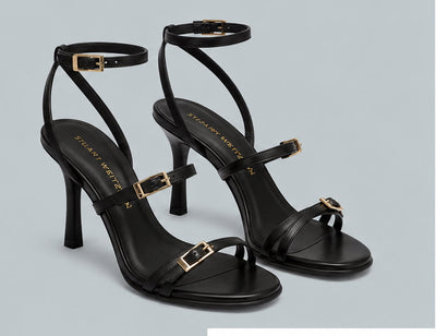 Georgie 100 Sandals - Black