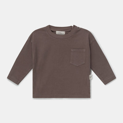 Organic Baby Basic T-Shirt - Taupe - FINAL SALE - T-shirt