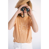 Future is Bright Kid’s Graphic T-Shirt - Toast