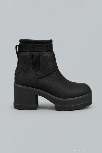 Moxy Chelsea Women’s Boot - Black - 6 - Bootie