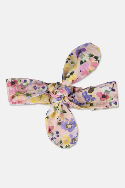 Seersucker floral baby hairband - Unique