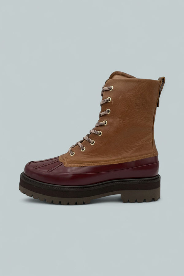 Silo Winter Boot - Bordo/Camel