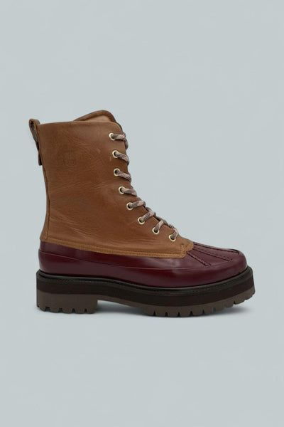 Silo Winter Boot - Bordo/Camel