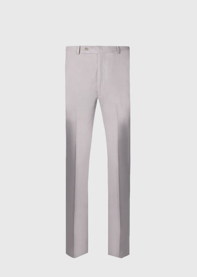 Linen & Silk James Dress Trouser - Grey