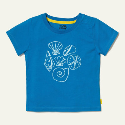 Seashell Baby T-Shirt - French Blue