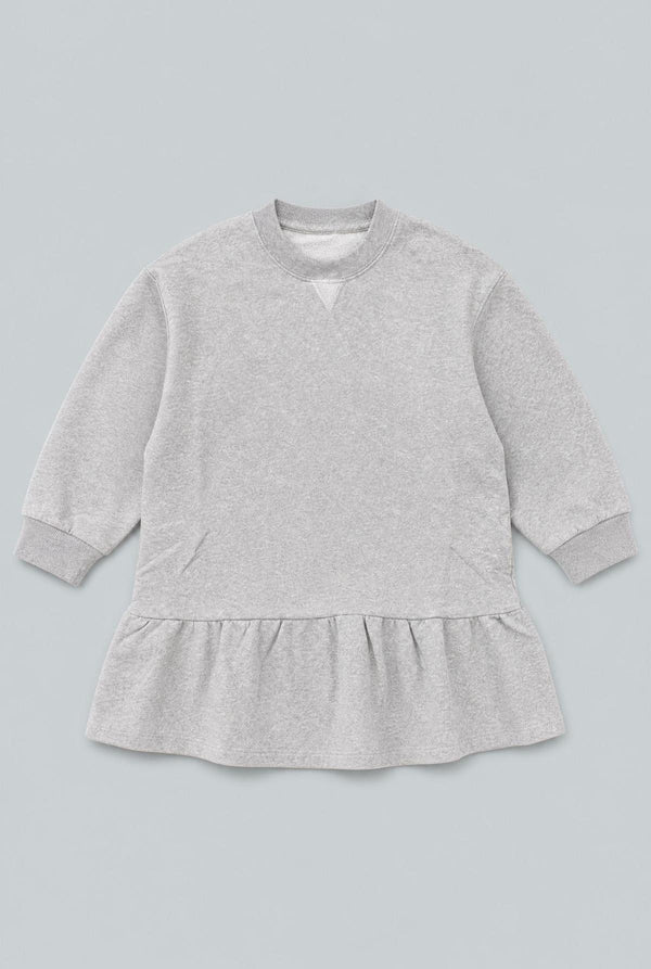 Sweatshirt Dress - Heather Gray