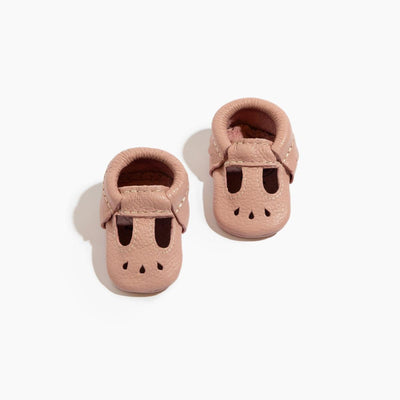 Newborn Blush Mary Jane Baby Shoe - Soft Sole / Newborn - ’Flats - Baby Kids Adult All’