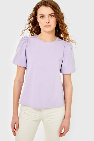 Noemie Top - Pastel Lilac - Blouse