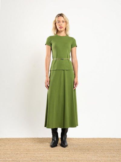Samia Skirt - Basil - Skirt