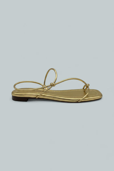 Devon Slingback Sandals - Gold