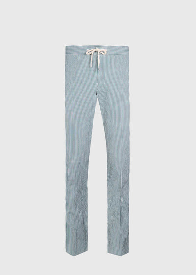 Seersucker Trouser - Green