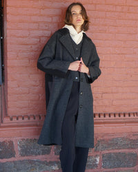 "Coming And Going" Coat - Black