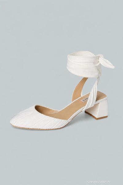 Ofelia Women’s Shoes - Soft White - 7 M - Heels