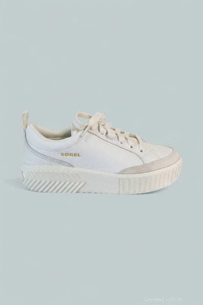 Ona Ave Low Waterproof Lace Up Sneakers - White - 8 M - Sneaker