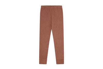 Organic Cotton Leggings - Clay Pink - Beetroot Dye - NB - Leggings