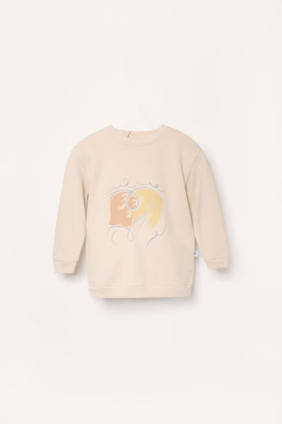 Organic Sweatshirt - Doves - Crewneck Sweatshirt