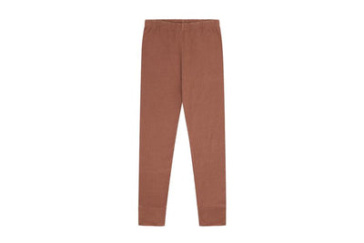 Organic Cotton Leggings - Clay Pink - Beetroot Dye