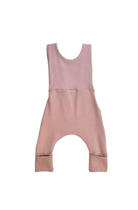 Grow With Me Overalls - Strawberry Milkshake