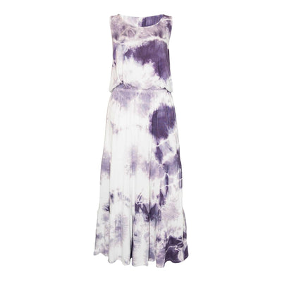 Women's Tiered Midi Dress - White