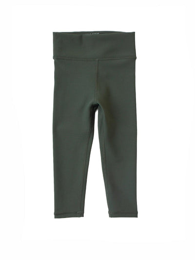 Baby Athletic Ribbed Legging - Forest - Leggings