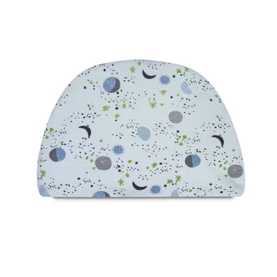 Organic Cotton Hat - Mint moon & stars