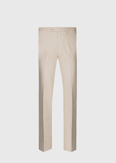 Phineas Cole Wool Flannel Trouser - Tan - Trouser