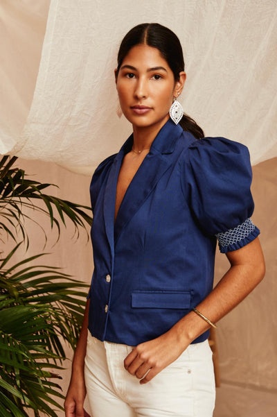 Pia - Navy - Blazer