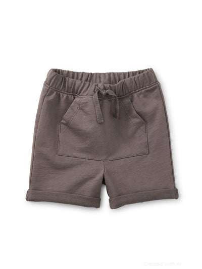 Pocket O’ Sunshine Baby Shorts - Graphite - Shorts