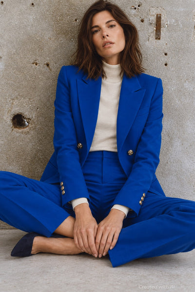 Portia Blazer - Sapphire - Blazer