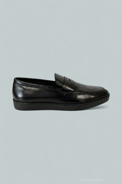 Prato Men’s Lace Up Wing Tip Shoes - Black - EU 42 US MENS 9 D MEDIUM - Dress Shoe