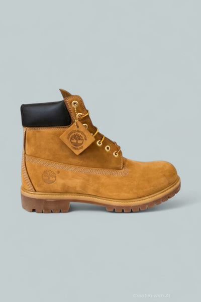 Premium Men’s 6-Inch Waterproof Boots - Wheat - Boots
