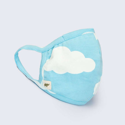 Adult Mask - White Dream Clouds