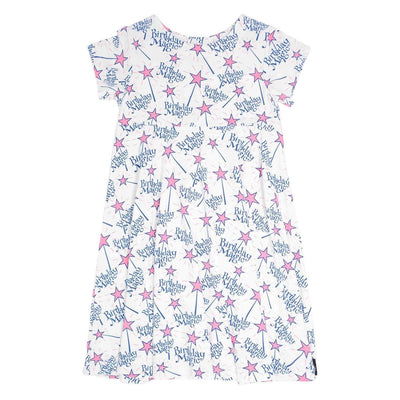 Swirly Girl Short Sleeve Dress - Magical Birthday - Dresses