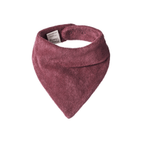 Triangle Bib Terry - Rhubarb