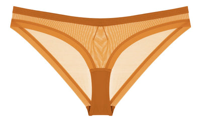 Learn From Your Body Brazilian Briefs - Mustard - FINAL SALE - Underwear