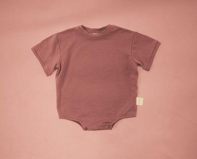 Modal Tee Body - Blush - Bodysuit