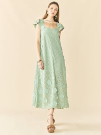 Lindsay Dress - Minty Green