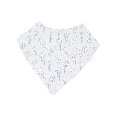 Baby Bib - Grey Doodle - OS - Bib