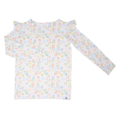 Ruffle Top - Pretty Pansy - Shirt