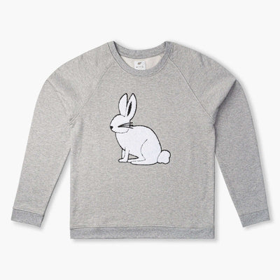 Adult Embroidered Crewneck Sweatshirt - Bunny Love