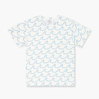 Adult Short Sleeve Crewneck Tee - Ocean Waves