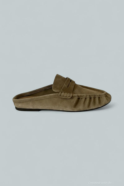 Rafe Mule Loafers - Beige - Mules