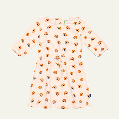 Rainbow Kid Dress - Soft Pink/multi - Dresses